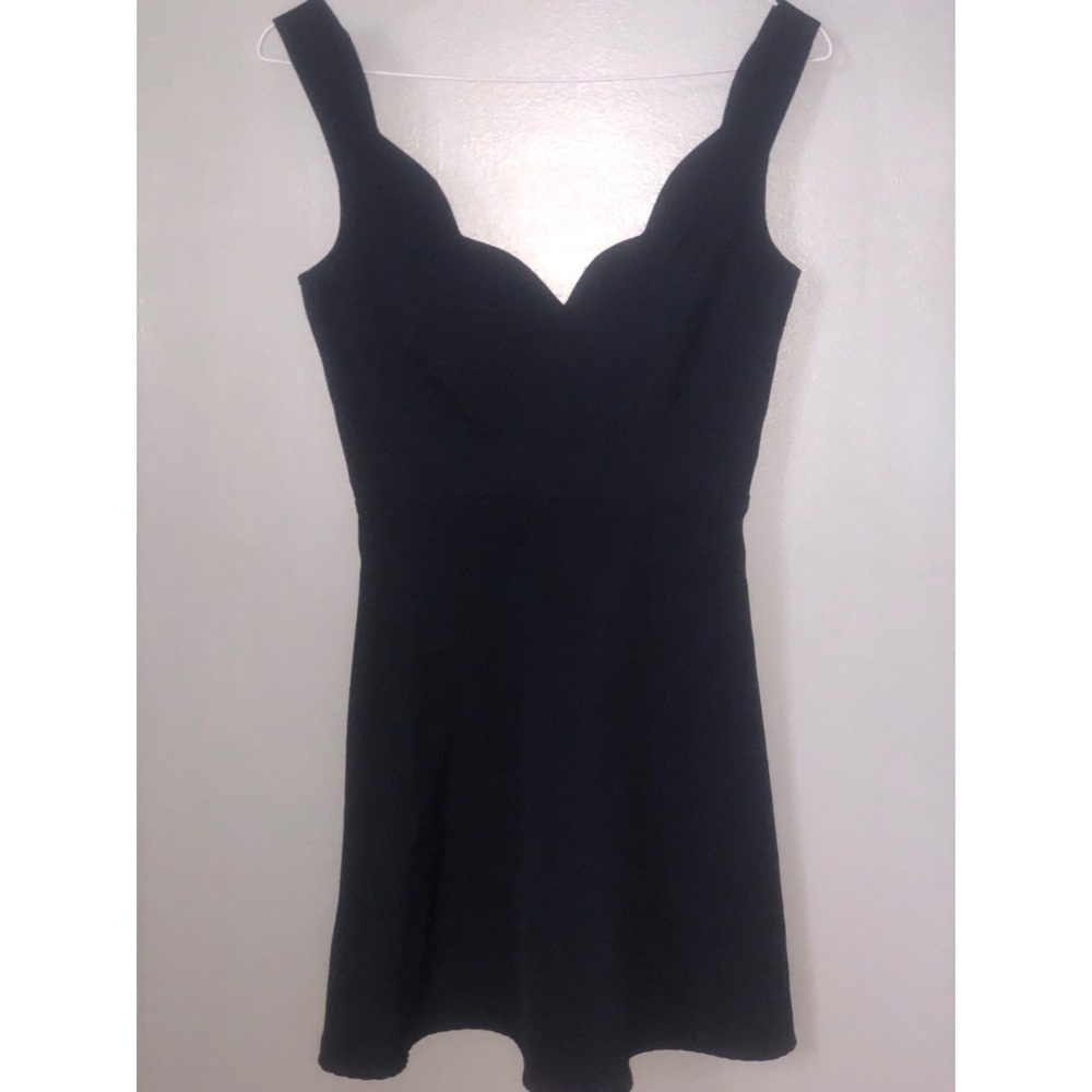 Dress with fun neckline